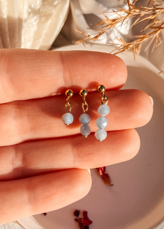 Angelite Stacking Earrings