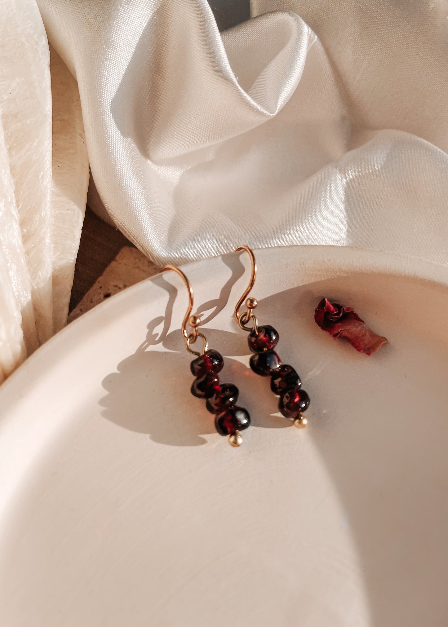 Garnet Earrings