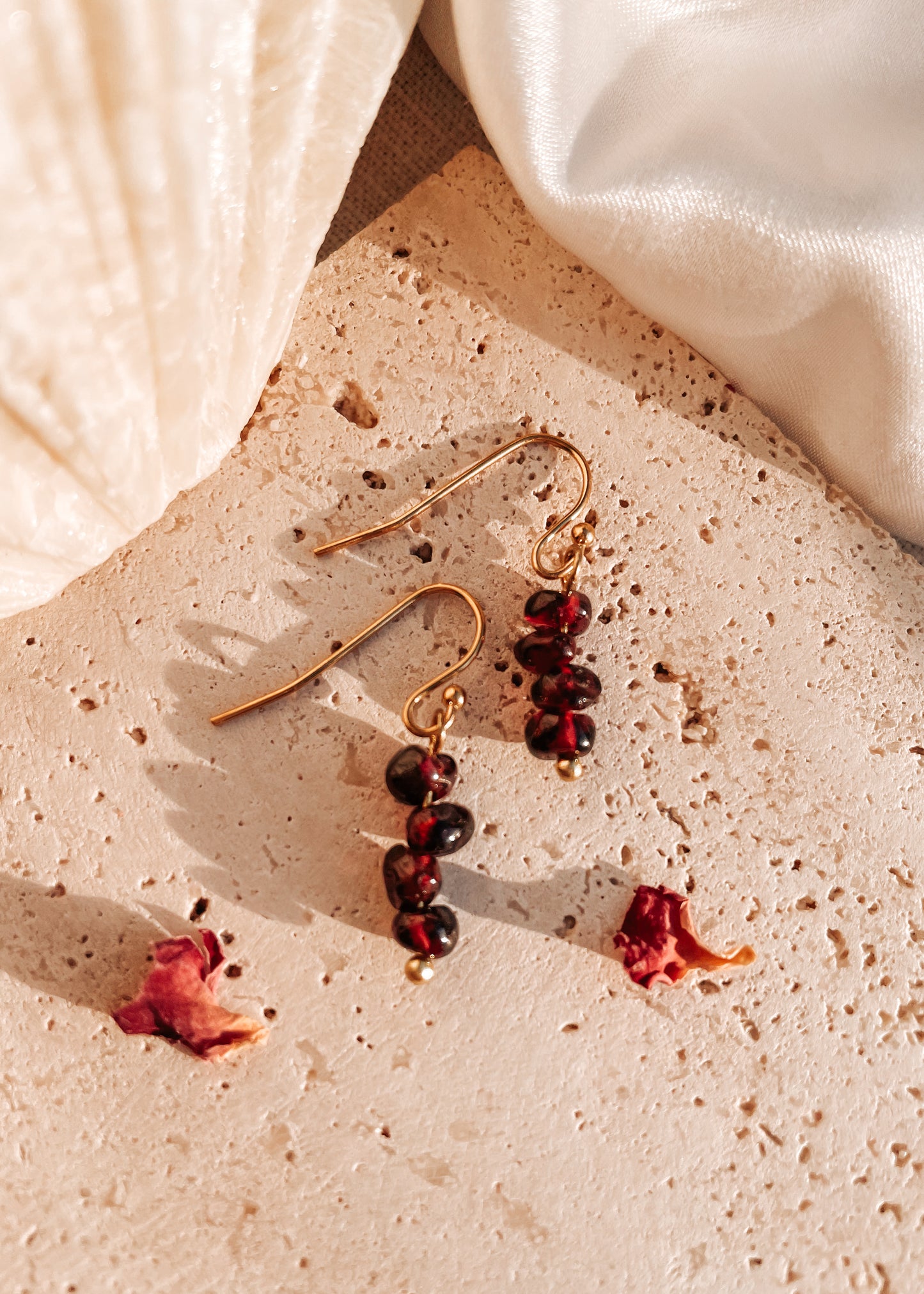 Garnet Earrings