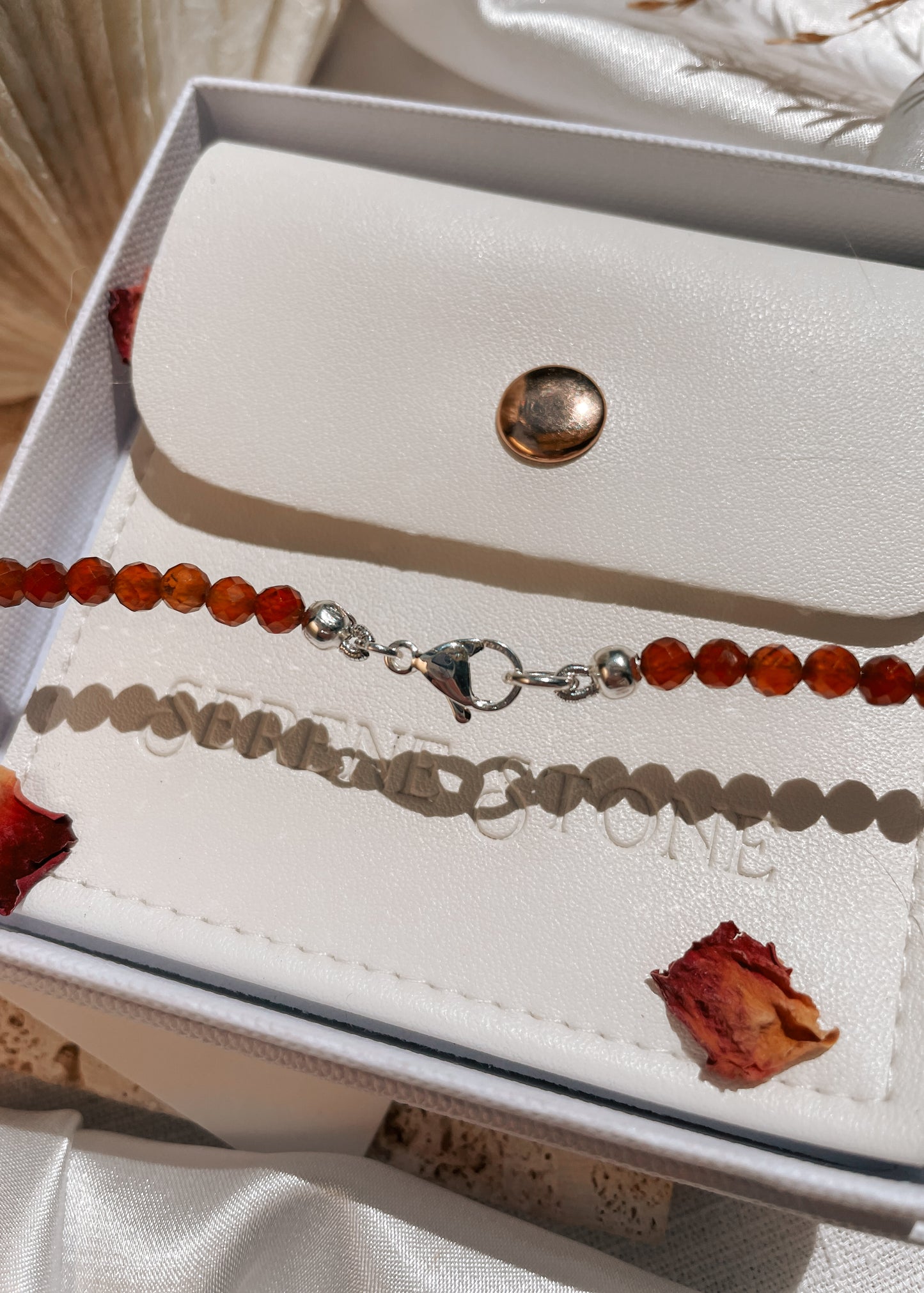 Rare Hessonite Garnet Necklace