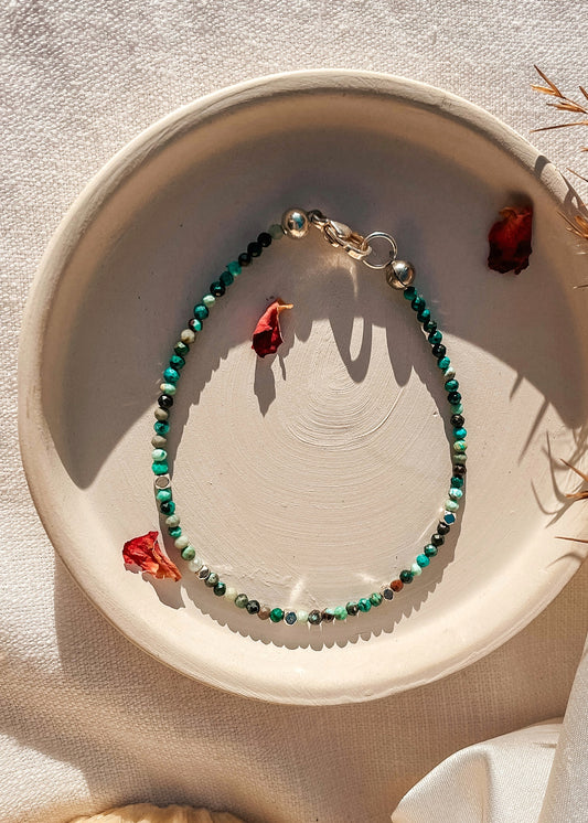 Chrysocolla Dainty Bracelet