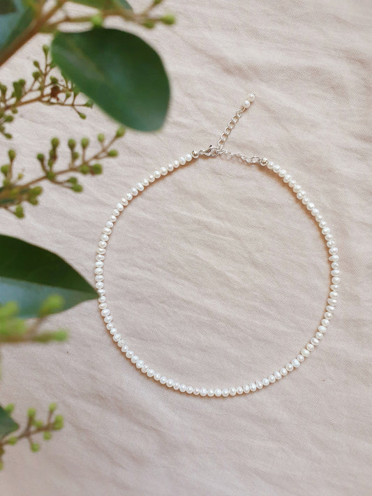 Dainty Pearl Necklace