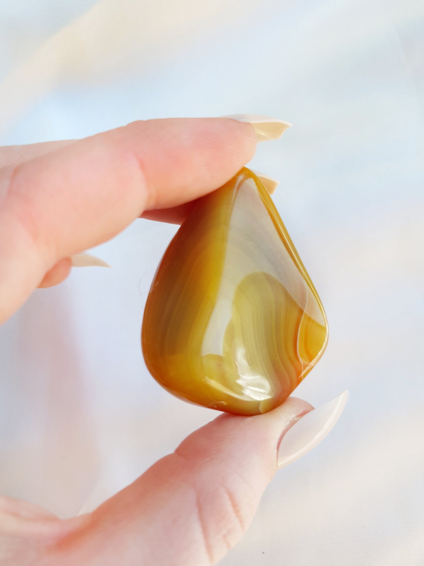 Australian Yellow Agate- Large Tumble