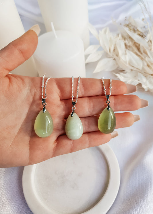 Jade Drop Pendant