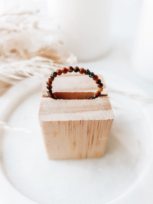 Tiger Eye Dainty Ring