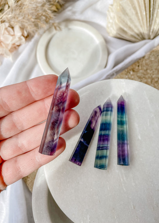 Fluorite AAA Mini Points