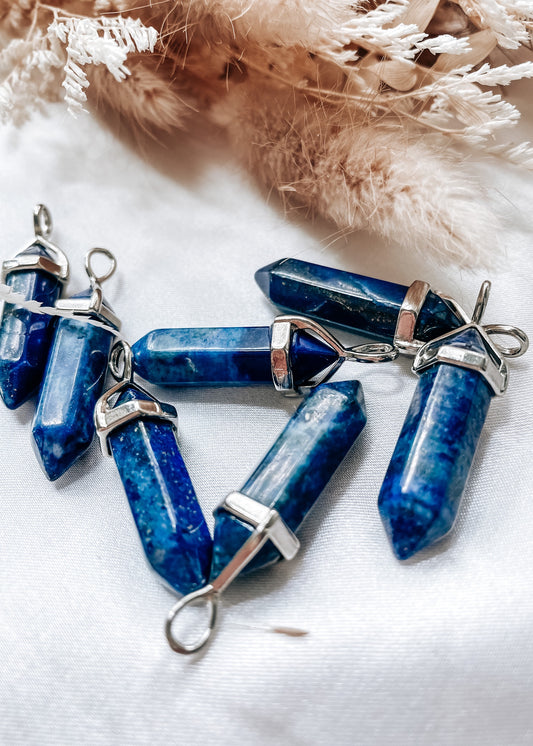 Lapis Lazuli Point Pendant