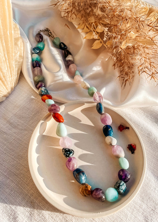 Mix Gem Necklace