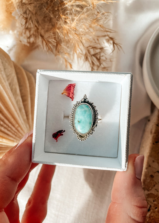 Brooke Larimar Ring