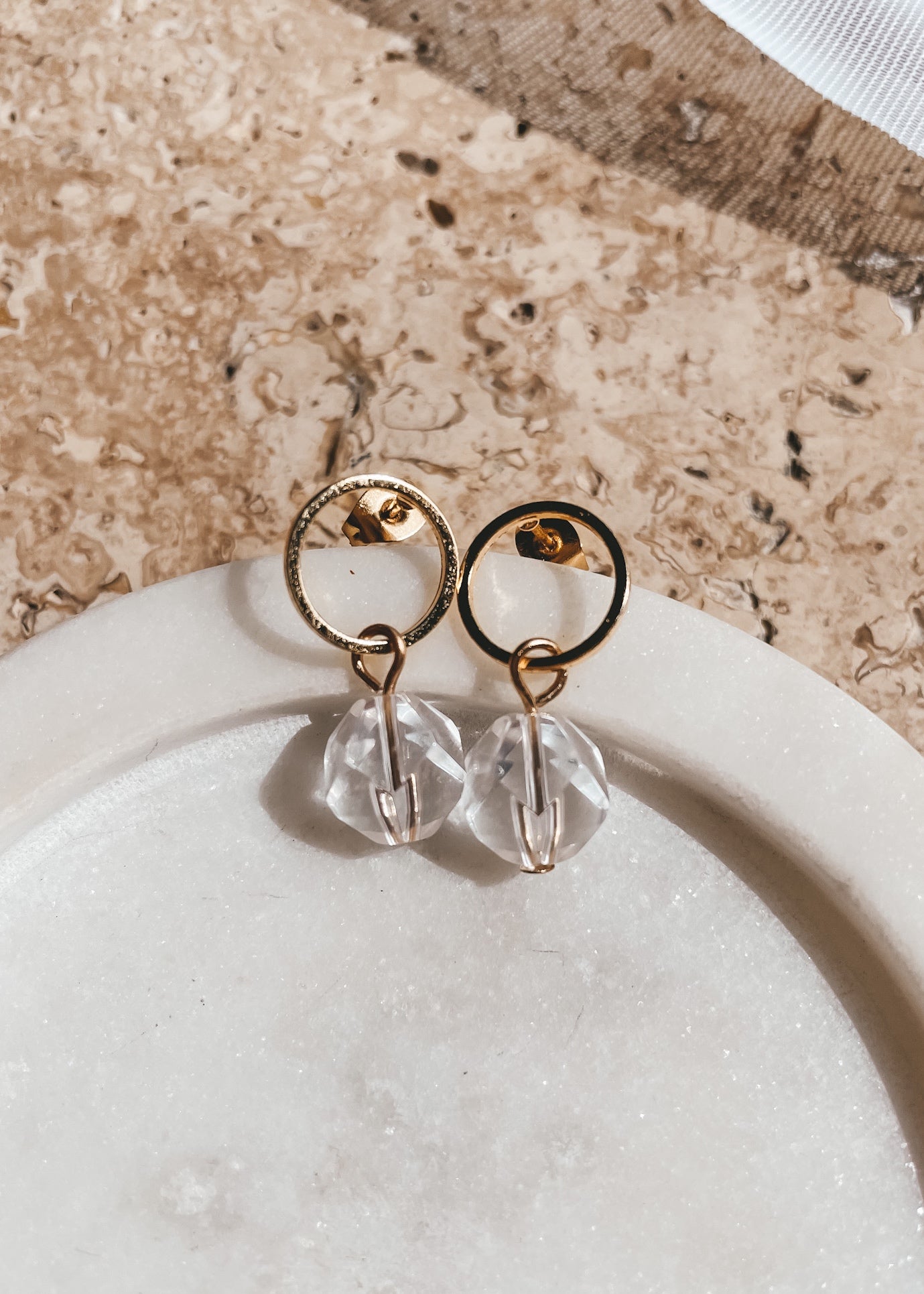 Janette Quartz Earrings