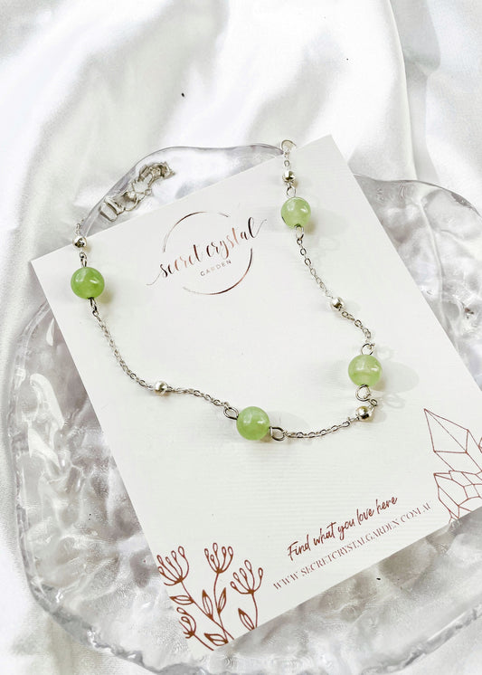 Jade Chain Anklet