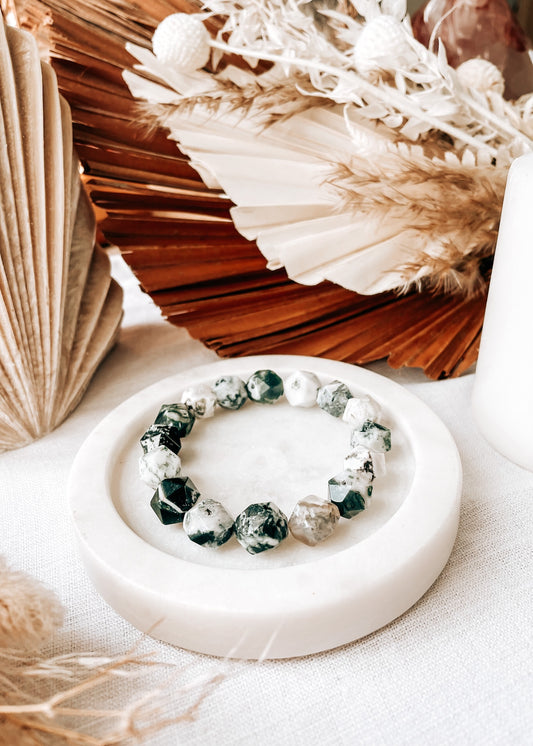 Moss Agate Bracelet