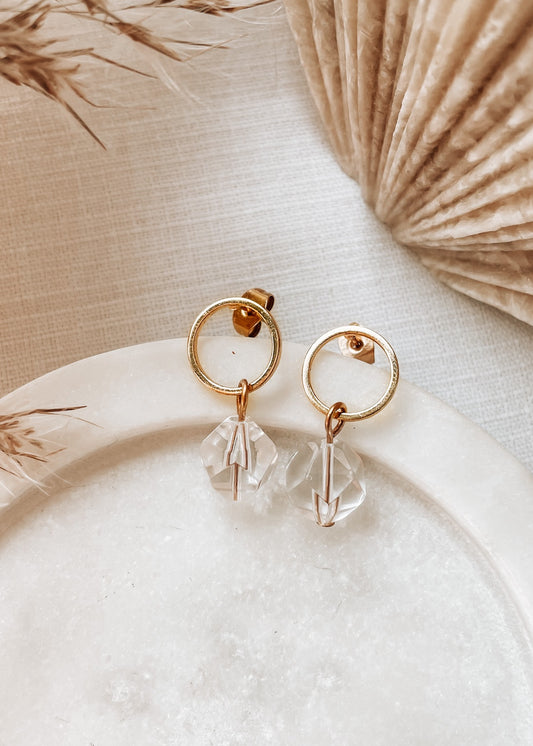 Janette Quartz Earrings