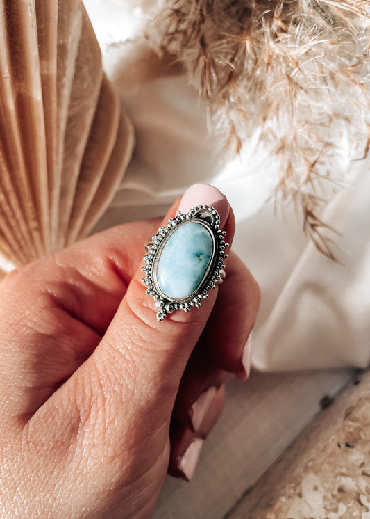 Brooke Larimar Ring