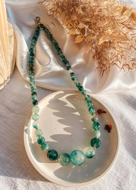 Moss Agate Necklace