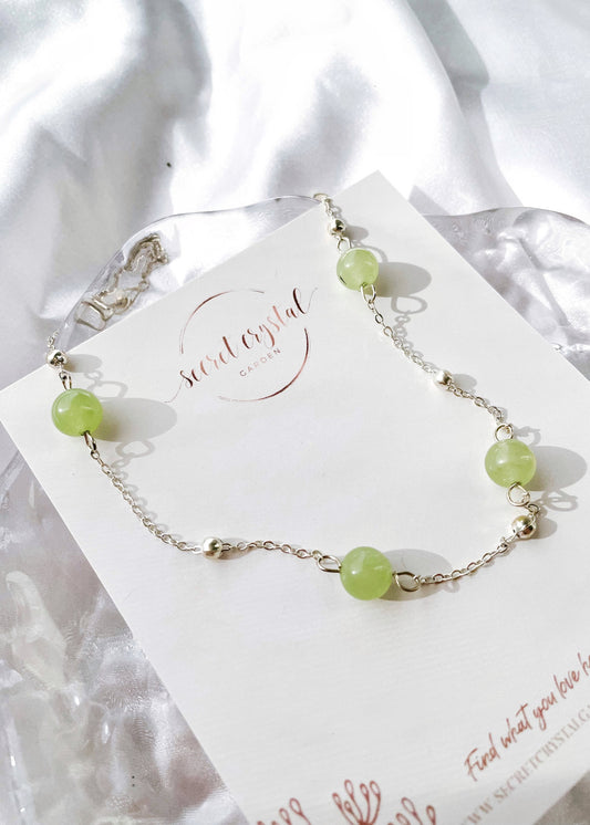 Jade Chain Anklet