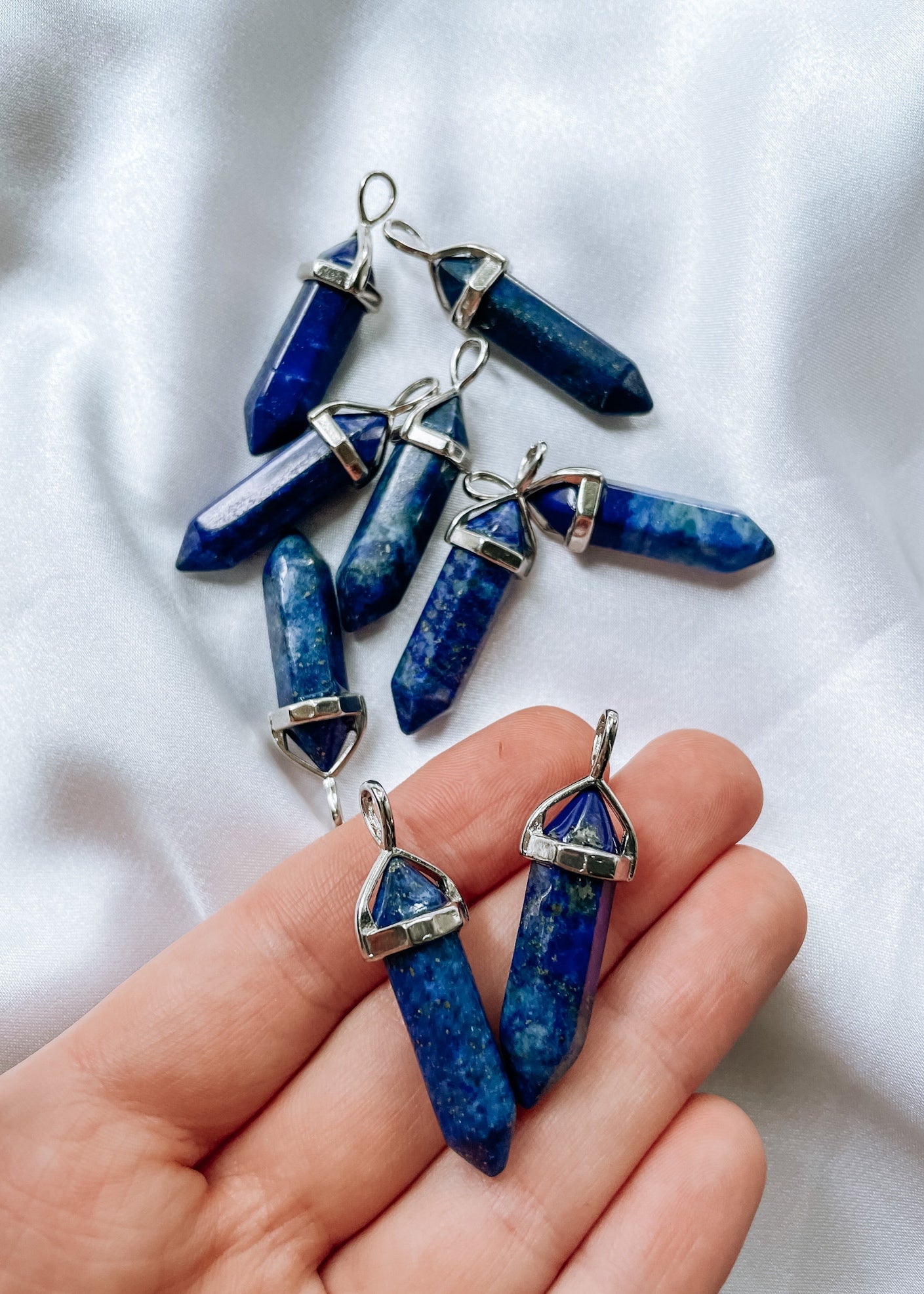 Lapis Lazuli Point Pendant