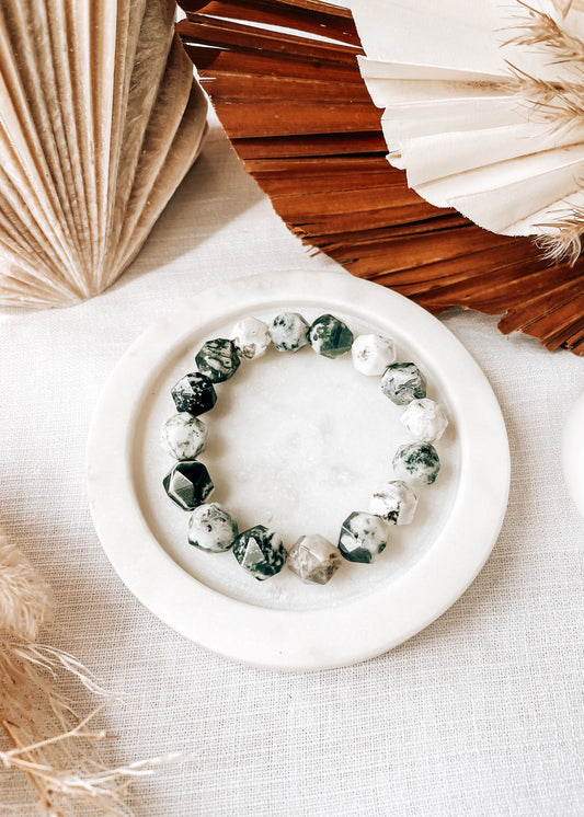 Moss Agate Bracelet