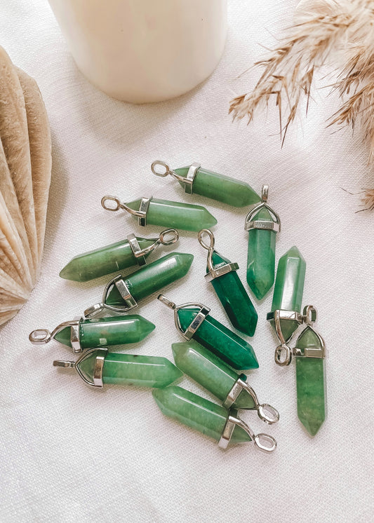 Aventurine Point Pendant