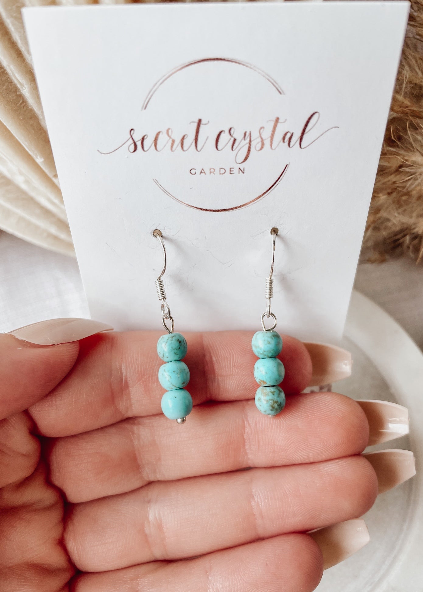 Turquoise Triple Earring