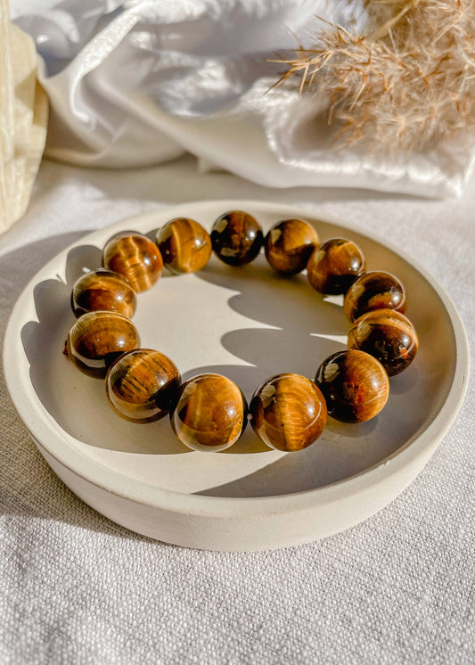 Chunky Tiger Eye Bracelet