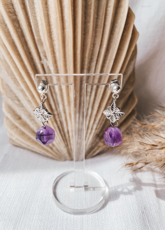 Alara Amethyst Earring