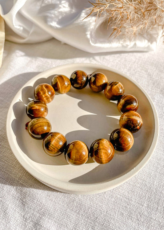 Chunky Tiger Eye Bracelet