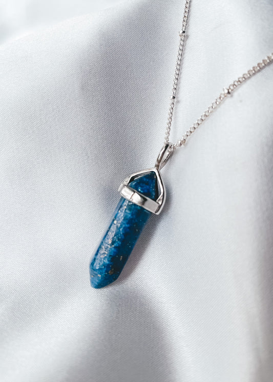 Lapis Lazuli Point Pendant