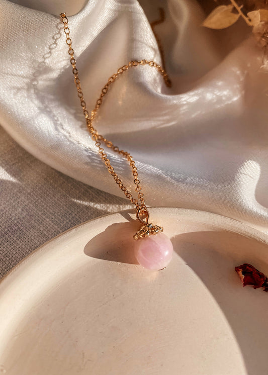 Dainty Kunzite Necklace