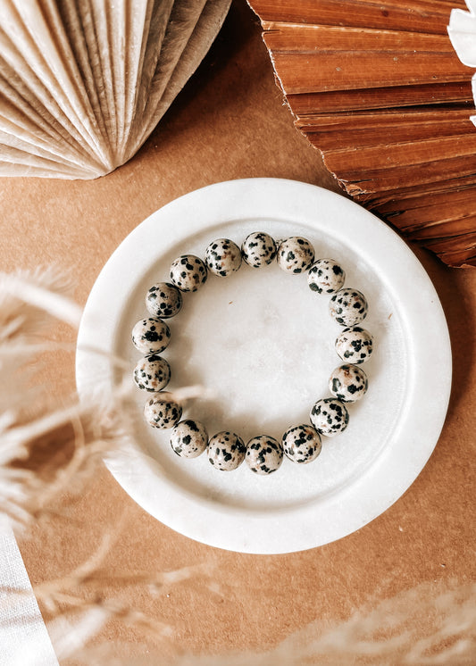 Dalmatian Jasper Bracelet